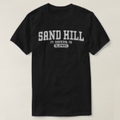 Sand Hill Alumni, Retro Fort Benning, GA Premium T-shirt (Design voorkant)