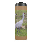 Sand Hill Crane Thermal Tumbler Thermosbeker (Voorkant)