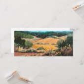 Sand Hill Road in Woodside Kaart (Voorkant / Achterkant in situ)