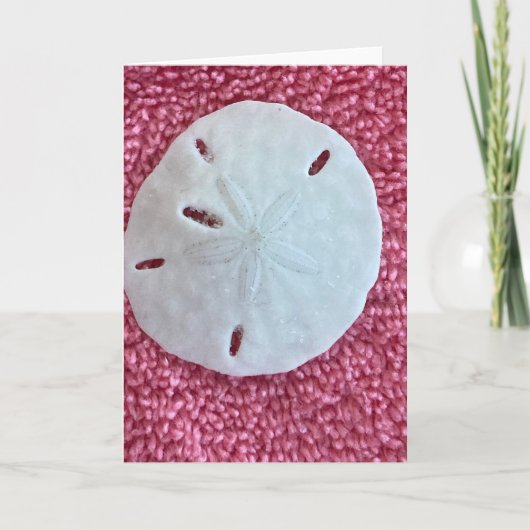 Sand Holiday Kaart (Voorkant)