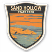 Sand Hollow State Park Utah  Sticker (Voorkant)