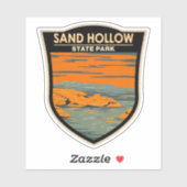 Sand Hollow State Park Utah  Sticker (Vel)