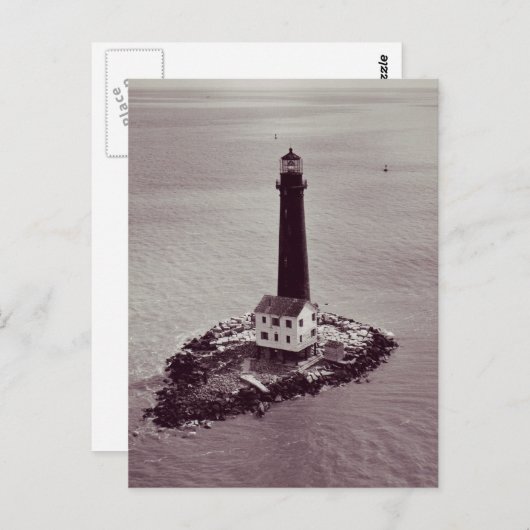 Sand Island Lighthouse Briefkaart (Voorkant / Achterkant)