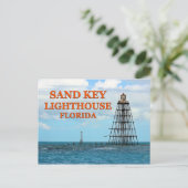 Sand Key Lighthouse, Briefkaart van Florida (Staand voorkant)