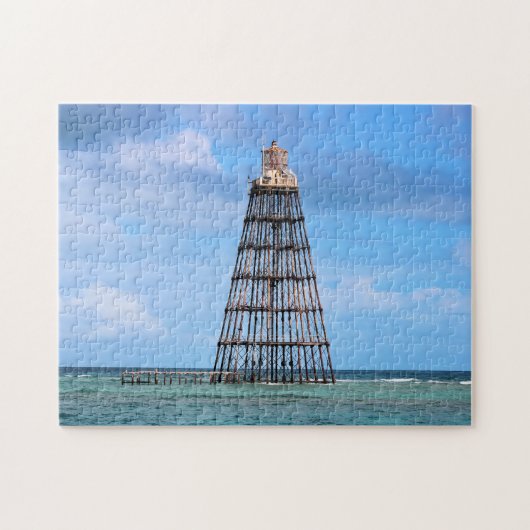 Sand Key Lighthouse, Florida Jigzaag Puzzle Legpuzzel (Horizontaal)