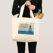 Sand Key Lighthouse, Florida Jumbo Canvas tas (Voorkant (product))