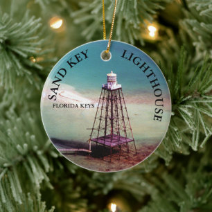 Sand Key Lighthouse, Florida Keys Ornament