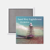 Sand Key Lighthouse, Florida Magnet (Voorkant / Achterkant)