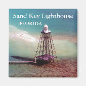 Sand Key Lighthouse, Florida Magnet (Voorkant)