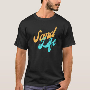 Sand Life Beach Tropisch T-shirt