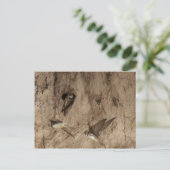 Sand martin briefkaart (Staand voorkant)