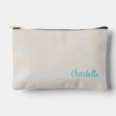 Sand Minimalist Modern Foliage Personalized Name Etui (Voorkant)