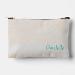 Sand Minimalist Modern Foliage Personalized Name Etui