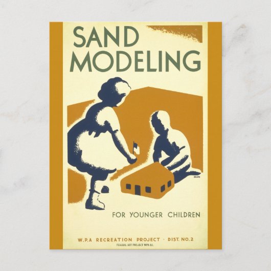 Sand Modelling for Younger Children Briefkaart (Voorkant)