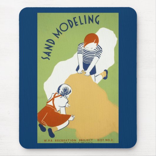 Sand Modelling Muismat (Voorkant)