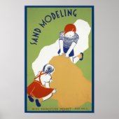 Sand Modelling Poster (Voorkant)