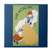 Sand Modelling Tegeltje (Voorkant)