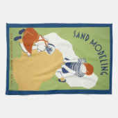 Sand Modelling Theedoek (Horizontaal)