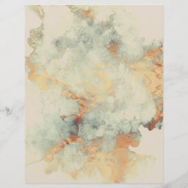 Sand Moss Copper Granite Scrapbook Paper