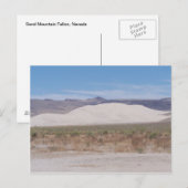 Sand Mountain Fallon, Nevada Briefkaart (Voorkant / Achterkant)
