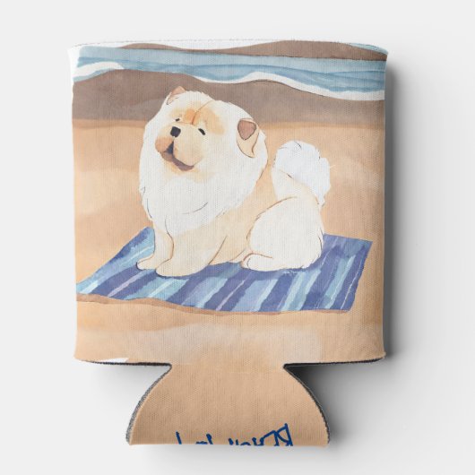 SAND N' ZEE Chow Chow Dog Blikjeskoeler (Achterkant)