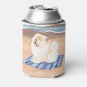 SAND N' ZEE Chow Chow Dog Blikjeskoeler (Blikje Achterkant)