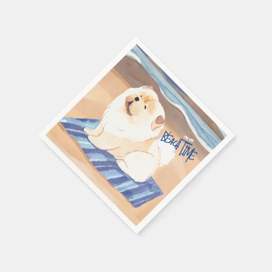 SAND N' ZEE Chow Chow Dog Servet (Hoek)