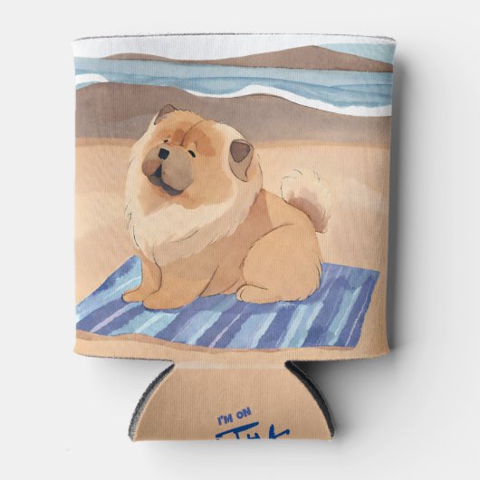 SAND N' ZEE Chow Dog Blikjeskoeler (Voorkant)