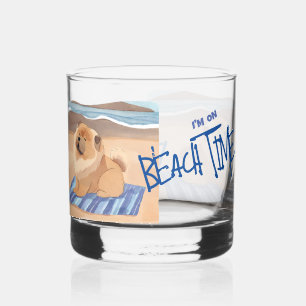 SAND N' ZEE Chow Dog Rocks Glass Whisky Glas