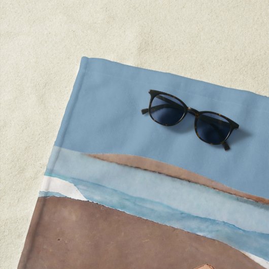 SAND N' ZEE Cream Chow Hond strandlaken (In situ)