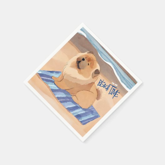 SAND N' ZEE Red Chow hond Servet (Hoek)