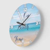 Sand Ocean Sky Grote Klok (Hoek)