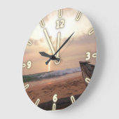 Sand Ocean Sky Sunset Beach Grote Klok (Hoek)