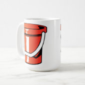 Sand Pail Bucket Koffiemok (Voorkant links)