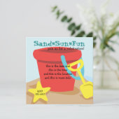 Sand Pail Kaart (Staand voorkant)