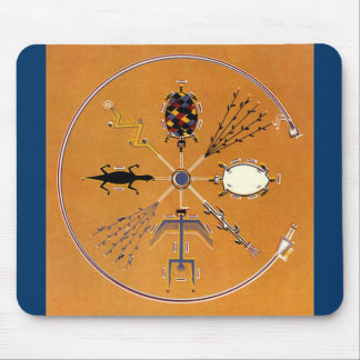 Sand Painting Native American Tribal Muismat