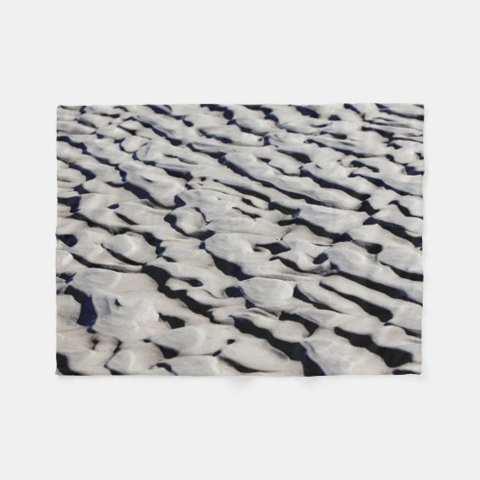 Sand pattern fleece deken (Voorkant (Horizontaal))