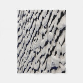 Sand pattern fleece deken (Voorkant)