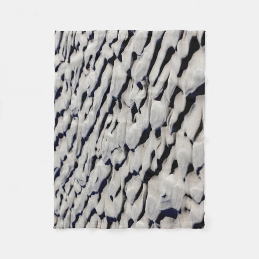 Sand pattern fleece deken (Voorkant)