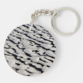 Sand pattern sleutelhanger (Achterkant)
