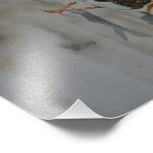 Sand Pipers Bird Reproduction Foto Afdrukken (Hoek)