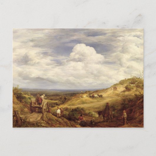 Sand Pits, Hampstead Heath, 1849 Briefkaart (Voorkant)