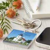 Sand Point Lighthouse acrylkey chain Sleutelhanger (Voorkant Rechts)