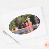 Sand Point Lighthouse Baraga sticker (Envelop)