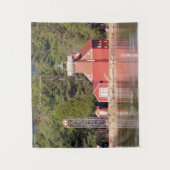 Sand Point Lighthouse Baraga tapestry Wandkleed (Voorkant)