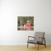 Sand Point Lighthouse Baraga tapestry Wandkleed (In Situ (horizontaal))
