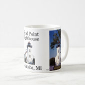 Sand Point Lighthouse Escanaba mok (Voorkant rechts)
