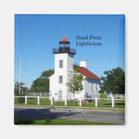 Sand Point Lighthouse magnet (Voorkant)