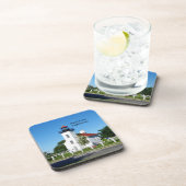 Sand Point Lighthouse set of 6 plastic onderzetter (Rechterzijde)