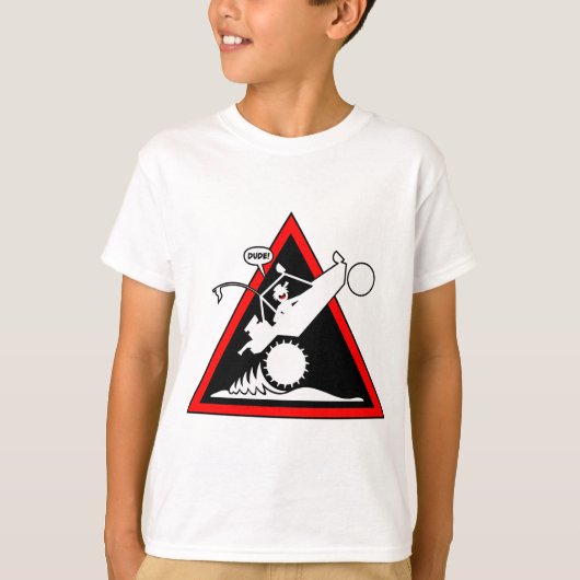 SAND RAIL WHEELIE Dangers T-shirt (Voorkant)